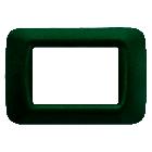 PLACCA TOP SYSTEM - IN TECNOPOLIMERO FINITURA LUCIDA - 3 POSTI - VERDE RACING - SYSTEM product photo