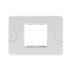 PLACCA COMPACT - AUTOPORTANTE - 2 POSTI - BIANCO NUVOLA - SYSTEM product photo