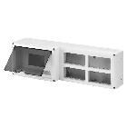 CONTENITORE PROTETTO PER INSTALLAZIONE COMBINATA DIN E SYSTEM - 8 MODULI DIN - 16 MODULI SYSTEM - MODULO 4X4 - IP40 - GRIGIO RAL 7035 product photo
