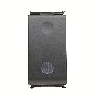 INTERRUTTORE UNIPOLARE 250V ac - 16AX ILLUMINABILE - SEGNALAZIONE FUNZIONALE - 1 MODULO - PLAYBUS product photo