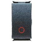 PULSANTE UNIPOLARE 250V ac - NC 16A - GENERICO - SIMBOLO: 0 - 1 MODULO - PLAYBUS product photo