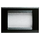 PLACCA PLAYBUS - IN TECNOPOLIMERO - FINITURA LUCIDA - 6 POSTI - NERO TONER - PLAYBUS product photo