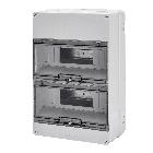 CENTRALINO - PARETI CON CENTRINI DI FORATURA - PREDISPOSTO PER ALLOGGIAMENTO MORSETTIERE - (12X2) 24M IP55 product photo