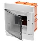 CENTRALINO DA ARREDO - DA INCASSO - PREDISPOSTO PER ALLOGGIAMENTO MORSETTIERE - 148X165X23 - BIANCO - 4 + 1/2 MODULI product photo