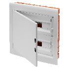 QUADRO DI DISTRIBUZIONE CON PANNELLI FINESRATI E TELAIO ESTRAIBILE - PORTA CIECA - 36M (18X2) IP40 product photo