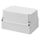 CASSETTA DI DERIVAZIONE CON COPERCHIO ALTO A VITE - IP56 - DIMENSIONI INTERNE 300X220X180 - PARETI LISCE - GRIGIO RAL 7035 product photo