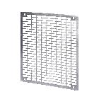 PIASTRA DI FONDO FORATA - IN ACCIAIO - PER QUADRI 405X500 product photo