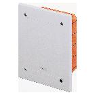 CASSETTA DI DERIVAZIONE E CONNESSIONE MODULARE - DA INCASSO - STAGNA - DIMENSIONI 138X169X70 - COPERCHIO ANTIURTO - IP55 - GRIGIO RAL7035 product photo