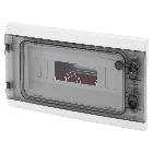 CENTRALINO COMPONIBILE DA INCASSO - STAGNO - 12 MODULI - IP55 GRIGIO RAL 7035 product photo