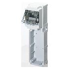 BASE MODULARE CON PANNELLO FINESTRATO GUIDA DIN 1 - 1 PRESA 16/32A / SELV-6 MOD.EN50022 product photo