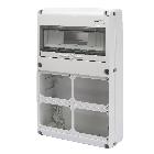 Q-DIN 14 MODULI - 4 FLANGE IB ORIZZONTALI 16/32A SBF IP44 - IP65 product photo