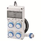 Q-DIN 10 ASC - MOBILE E PORTATILE - CON CAVO E SPINA - 4 2P+T 16A IEC309 - IP65 product photo