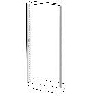 Coppia di montanti anteriori - quadri da pavimento - qdx 630 l - 1800mm product photo