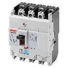 Msx 160c - interruttore magnetotermico scatolato compatto - termica regolabile - magnetica fissa - 16ka 3p+n 125a 525v product photo