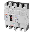 Msxd 160 - interruttore magnetotermico differenziale scatolato - termica regolabile - magnetica fissa - differenziale regolabile - 25ka 3p+n 160a 525v product photo