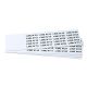 Targhetta in PVC non adesivo Bianco 35x9 mm confezione da 540 pezzi product photo Photo 01 2XS