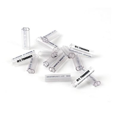 Tubetto Trasparente Serie 100 Lunghezza 23 mm diametro da 3 fino a 4 mm - 500 pz product photo Photo 01 3XL