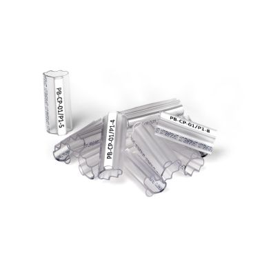 Tubetto Trasparente Serie 100 Lunghezza 30 mm diametro da 7 fino a 8 mm - confezione da 200 pezzi product photo Photo 01 3XL