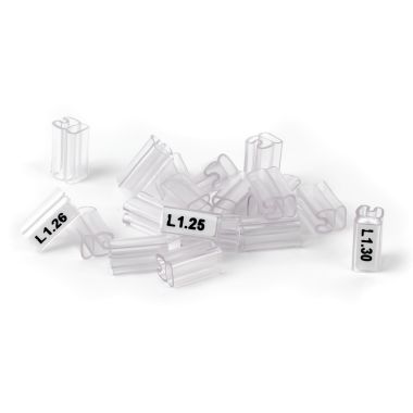 Tubetto Rigido Trasparente Serie 400 Lunghezza 10 mm diametro da 1.5 a 2.5 mm - 3000 pezzi product photo Photo 01 3XL