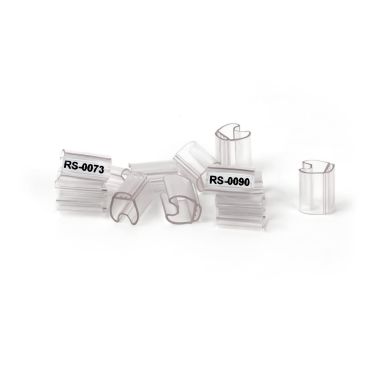 Tubetto Flat Trasparente Serie 500 Lunghezza 12 mm diametro da 4 a 7 mm - master carton da 5000 pz product photo Photo 01 3XL