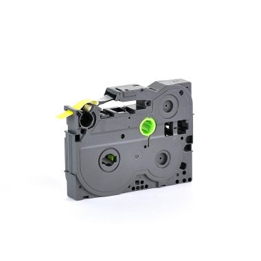 Nastro Laminato Standard 9 mm x 8mt Nero/Giallo TZE621 - 1 pezzo product photo Photo 01 3XL