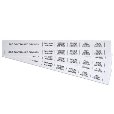 Striscia Modulare Non Adesiva in PVC  430x20 mm Bianco -  confezione da 40 pezzi product photo Photo 01 3XL