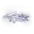 Tubetto Soft Trasparente Serie 200  Lungo 30 mm diametro da 1.5 fino a 2.5 - conf. da 5000 pezzi product photo