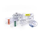 Tubetto Soft Trasparente Serie 200  Lunghezza 15 mm diametro da 14 a 22 mm - 200 pezzi product photo