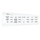 Targhetta in PVC non adesivo Bianco 27x15 mm confezione da 264 pezzi product photo