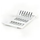 Tessera rigida per Cavi LUX Bianco 18x4 mm confezione da 576 pezzi product photo