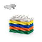 Tessera per Morsetti Weidmuller decentrato  Bianco  5x10 confezione da 540 pezzi product photo