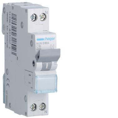 INTERR. AUTOM.1P+N 16A 4.5KA C 1M product photo Photo 01 3XL