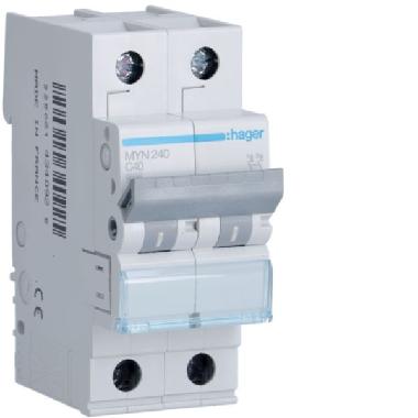 Interr. autom.2p 40a 4.5ka c 2m product photo Photo 01 3XL