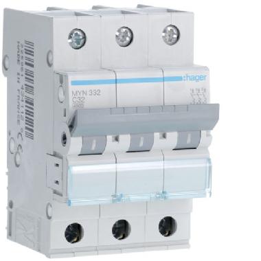 Interr. autom.3p 32a 4.5ka c 3m product photo Photo 01 3XL