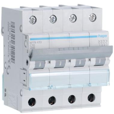 Interr. autom.4p 10a 4.5ka c 4m product photo Photo 01 3XL