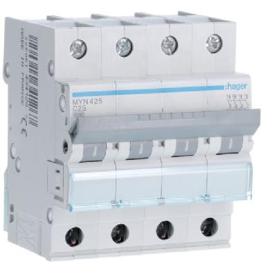 Interr. autom.4p 25a 4.5ka c 4m product photo Photo 01 3XL