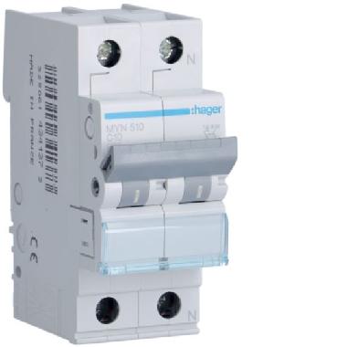 Interr. autom.1p+n 10a 4.5ka c 2m product photo Photo 01 3XL