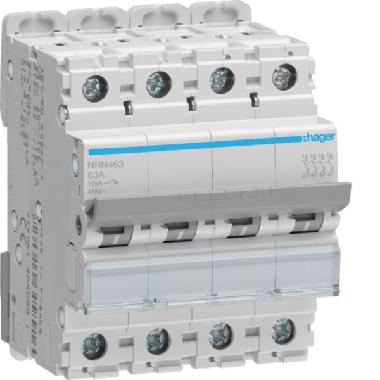 Interruttore automatico 4p 63a 15ka c 4 product photo Photo 01 3XL
