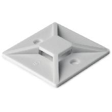 Basetta adesiva/vite 19x19 naturale MB3A (Conf. da 100 Pz.) product photo