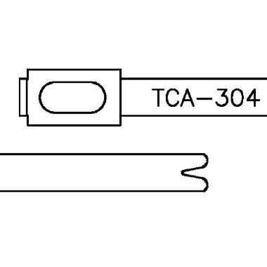 Fascetta in acciaio 362x4.6 mm MBT14SS (Conf. da 100 Pz.) product photo Photo 04 3XL
