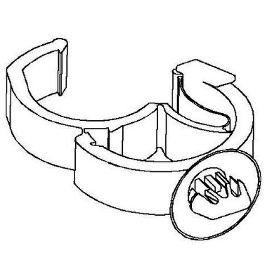 Fissaggio per tubi e cablaggi AHC3BHR product photo Photo 02 3XL