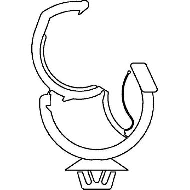 Fissaggio per tubi e cablaggi AHC3BHR product photo Photo 03 3XL