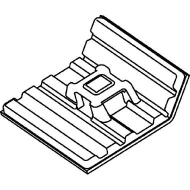 Basetta adesiva flessibile 28x28 nero (Conf. da 100 Pz.) product photo Photo 05 3XL