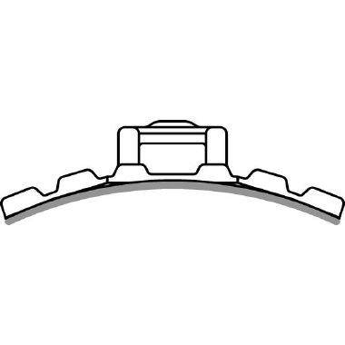 Basetta adesiva flessibile 28x28 nero (Conf. da 100 Pz.) product photo Photo 06 3XL