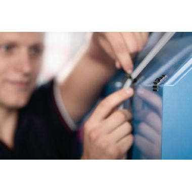 Basetta adesiva flessibile 28x28 nero (Conf. da 100 Pz.) product photo Photo 08 3XL