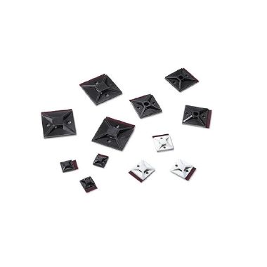 Basetta adesiva 38x38 nero MB5APT-A (Conf. da 100 Pz.) product photo Photo 02 3XL