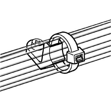 Supporto fissaggio a vite nero CL8 product photo Photo 05 3XL