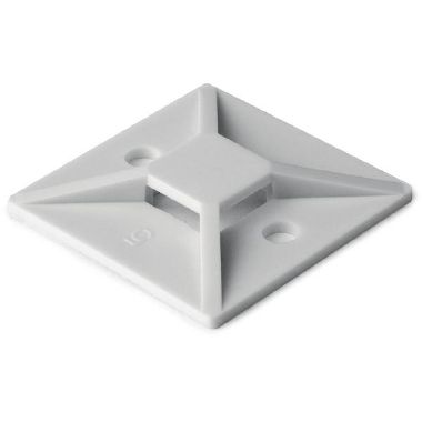 Basetta adesiva/vite 19x19 naturale MB3A (Conf. da 100 Pz.) product photo Photo 02 3XL