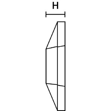 Basetta adesiva/vite 28x28 naturale MB4A (Conf. da 100 Pz.) product photo Photo 06 3XL