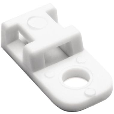 Supporto fissaggio a vite bianco CTAM1 (Conf. da 100 Pz.) product photo Photo 02 3XL